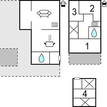 Four-bedroom Holiday In Casa de Férias *